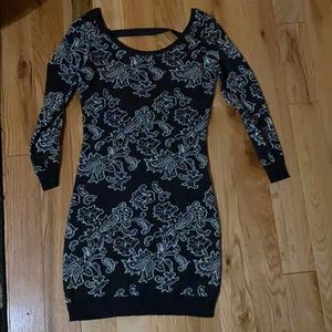 S long sleeve knit dress from Charlotte Russe